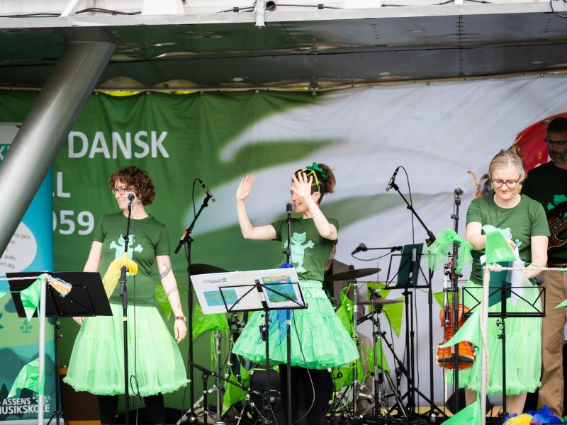 Sangere fra Musikfrøen 